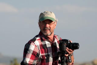 A photo of Jim Caffrey with his camera